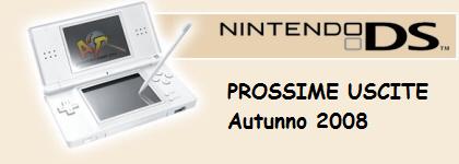 Un autunno avventuroso anche con il Nintendo DS!
