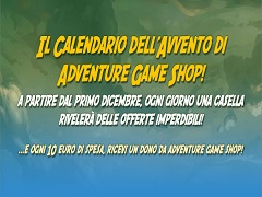 Il calendario dell'avvento su Adventure Game Shop