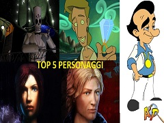 Top 5 personaggi avventurosi
